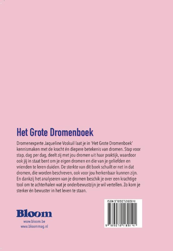 Het Grote Dromenboek HB achterkant