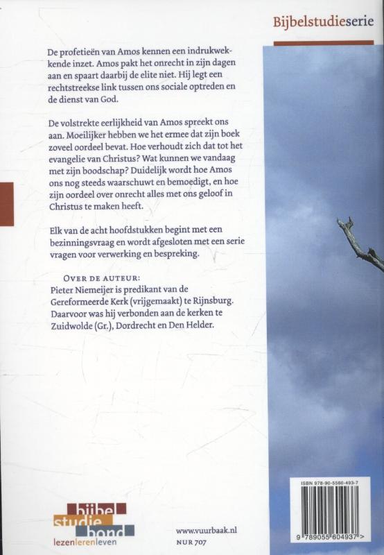 Amos / Bijbel en kerk achterkant