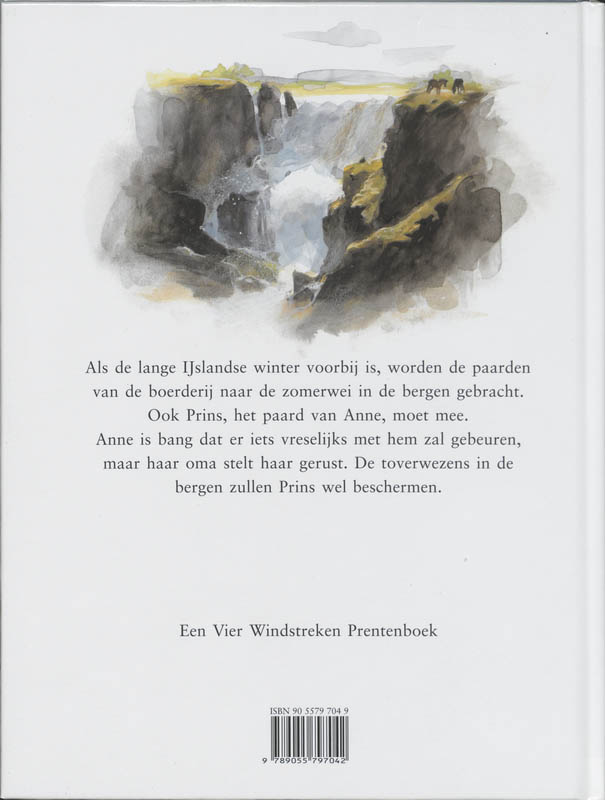 Prins, De Ijslandse Pony achterkant