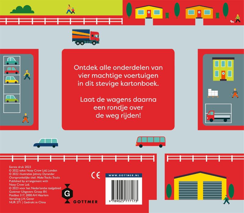 Een rondje met de vrachtwagen / Een rondje... achterkant