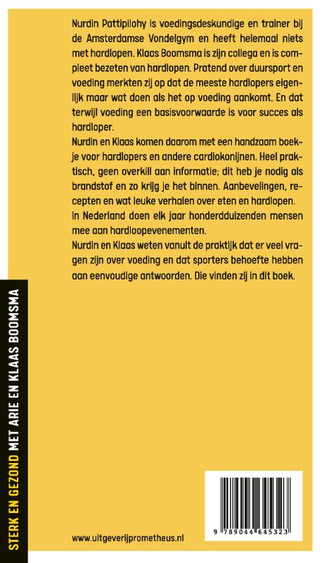 Brandstof voor lopers achterkant