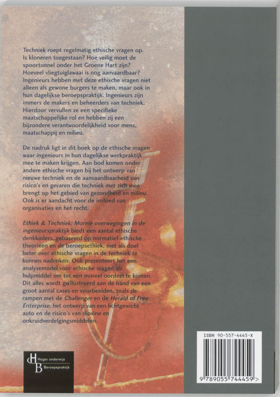Ethiek & techniek achterkant