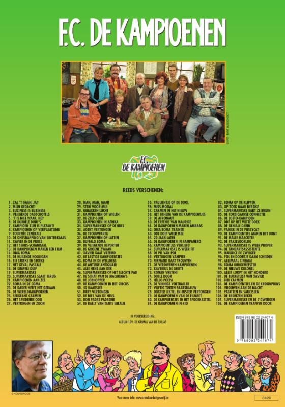 Hello Poepa / F.C. De Kampioenen / 75 achterkant