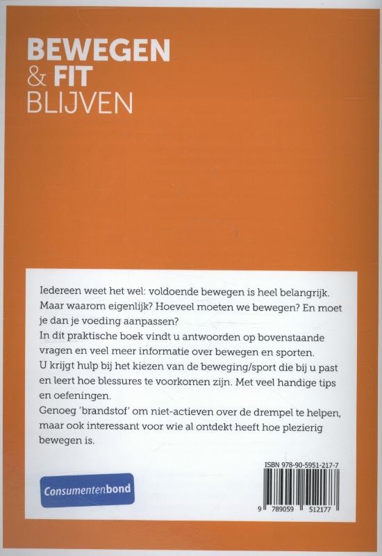 Bewegen en fit blijven achterkant