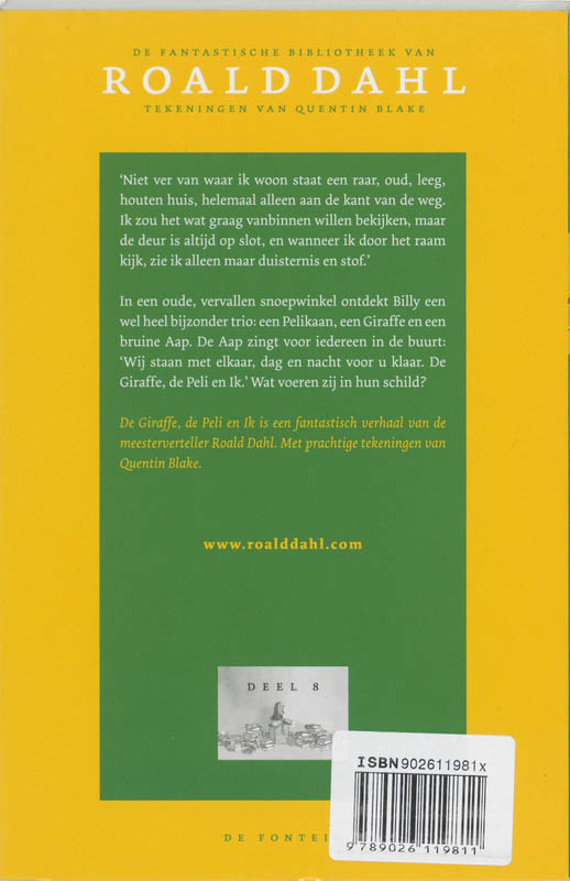 De Giraffe, de Peli en ik achterkant