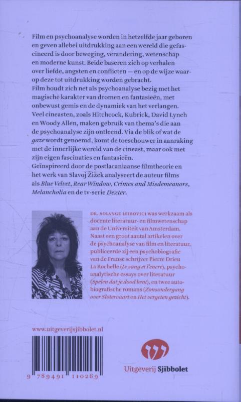 Kijken naar een droomscherm achterkant