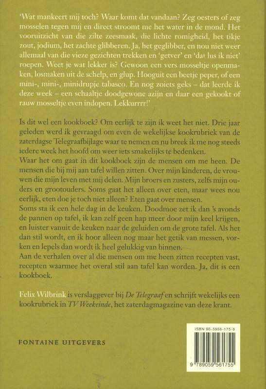 De moed om smaak te hebben achterkant