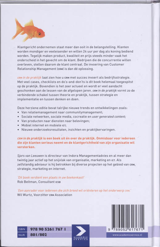 CRM in de praktijk achterkant