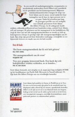 Het Dilbert principe achterkant