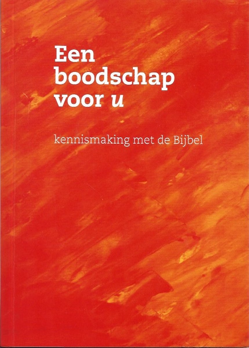 Een boodschap voor u