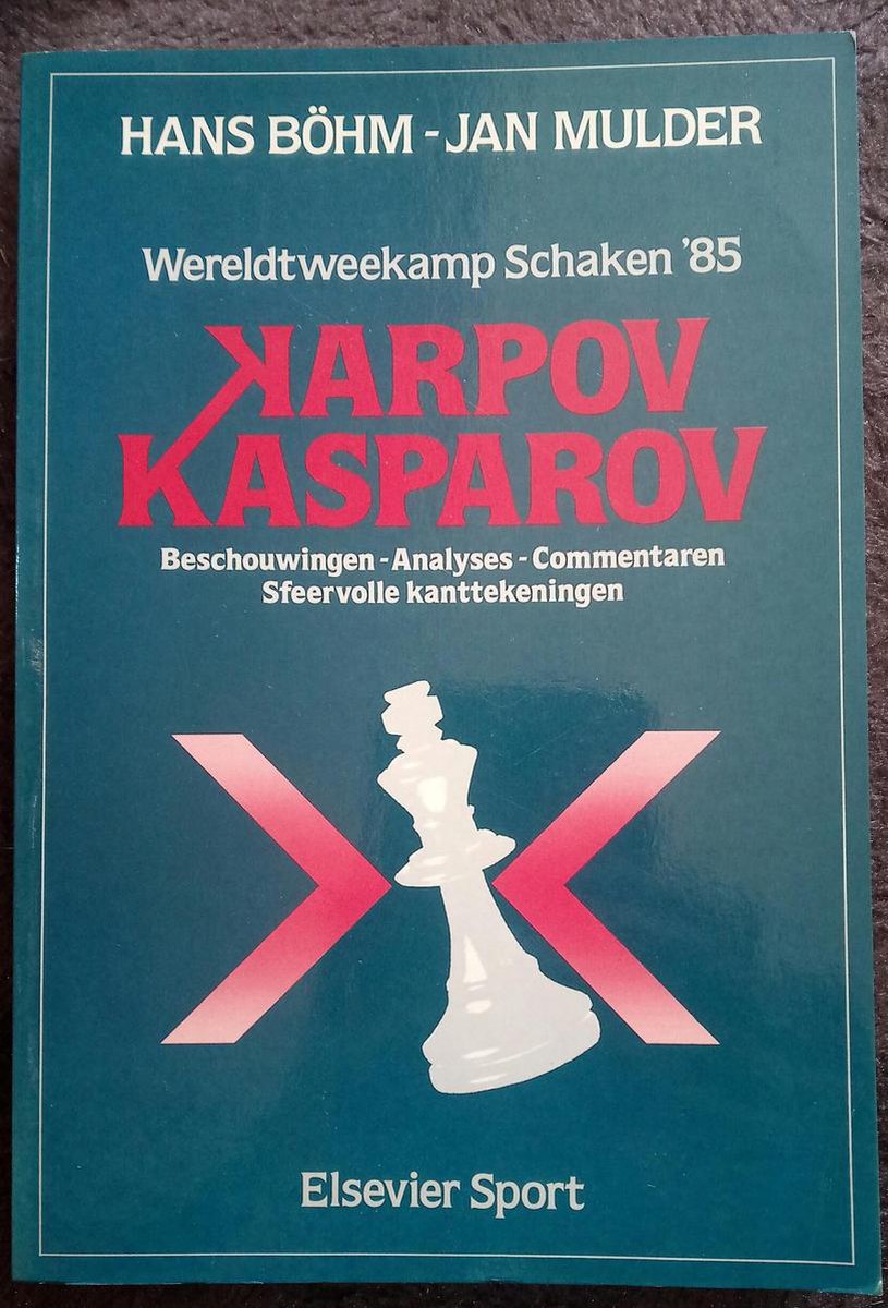 Wereldtweekamp schaken / 85 karpov-kasparov