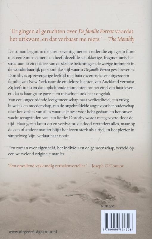 De familie Forrest achterkant