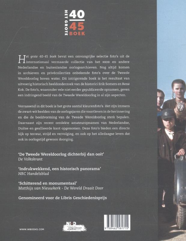 Het grote 40-45 boek achterkant