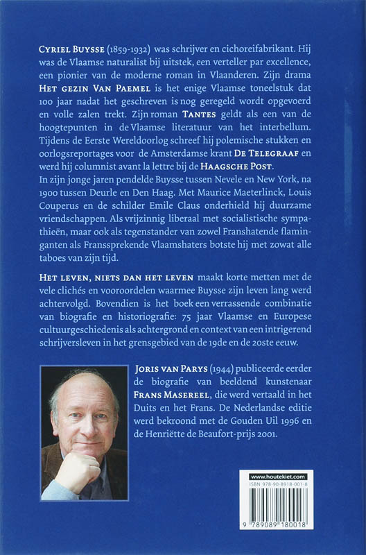 Het Leven, Niets Dan Het Leven achterkant