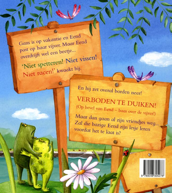 Eend is de baas! achterkant