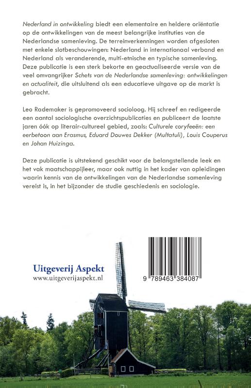 Nederland in ontwikkeling achterkant