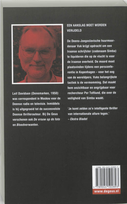 Enkele Reis Kopenhagen achterkant