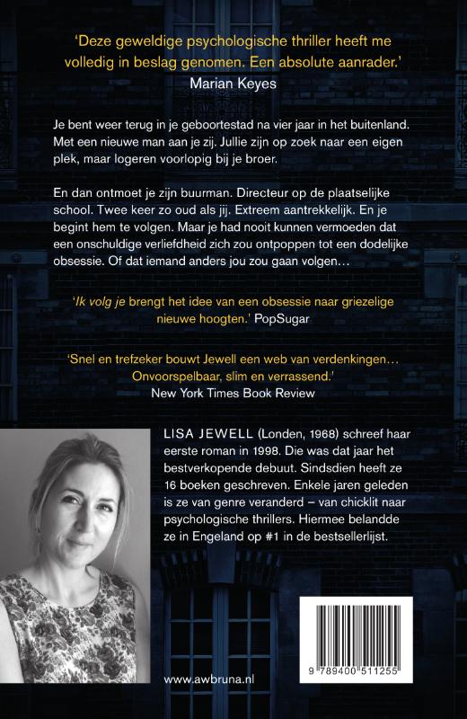 Ik volg je achterkant