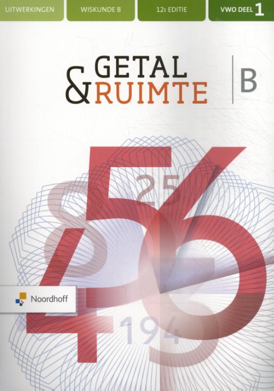 Getal & Ruimte vwo B 1 uitwerkingen