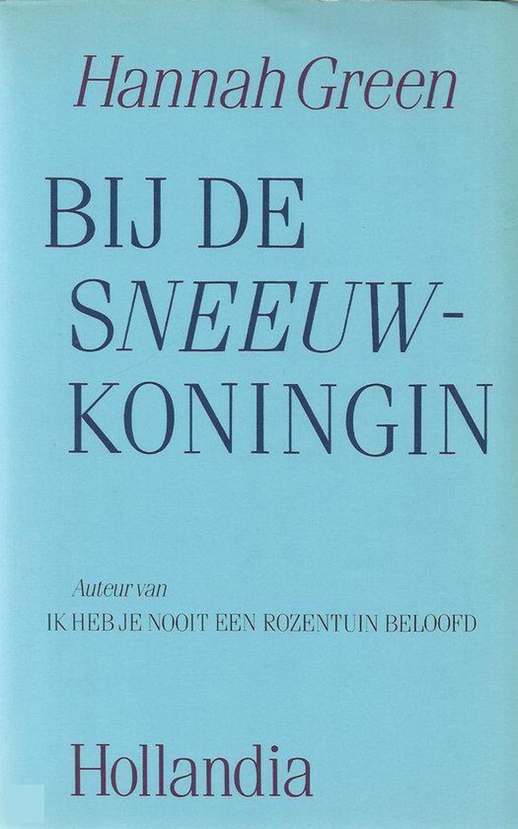 Bij de sneeuwkoningin
