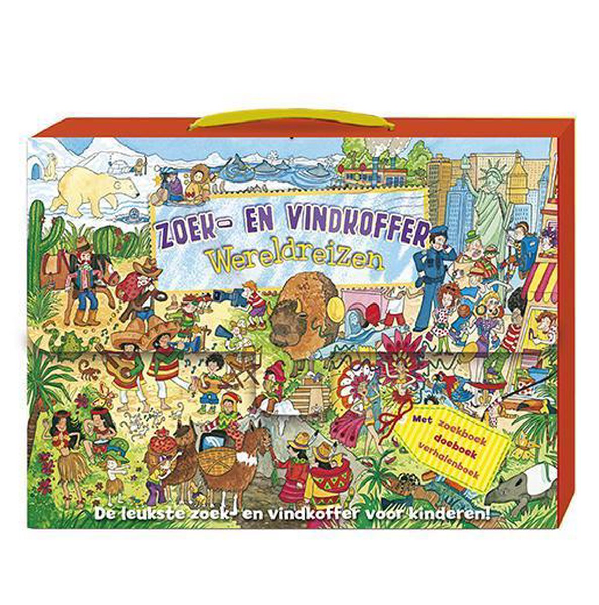 Zoek- en vindkoffer Wereldreizen