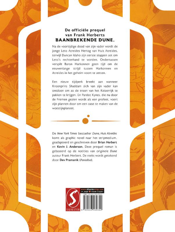 Dune, Huis Atreides / Dune, Huis Atreides / 3 achterkant