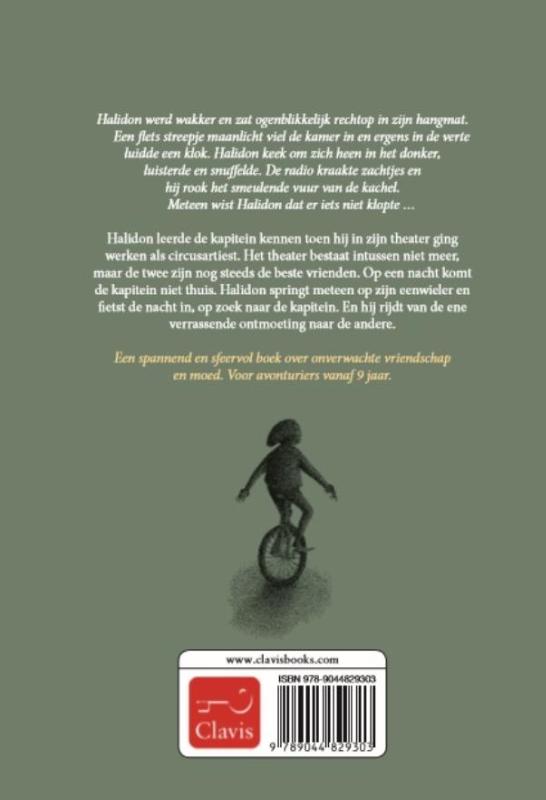 Op zoek naar de kapitein achterkant