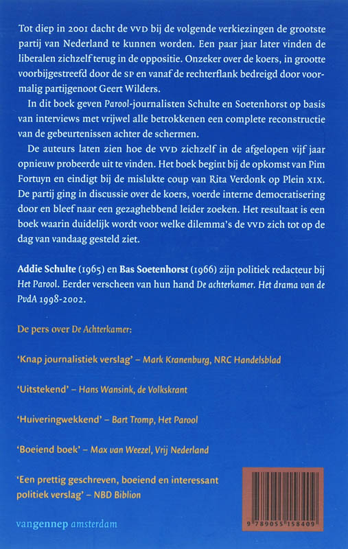 Daadkracht En Duidelijkheid achterkant