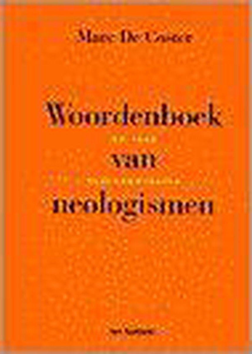 Woordenboek van neologismen