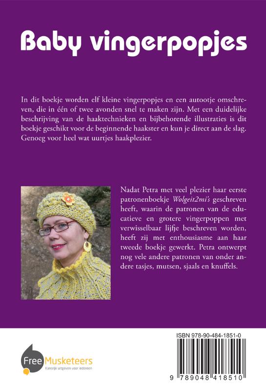 Baby vingerpopjes achterkant