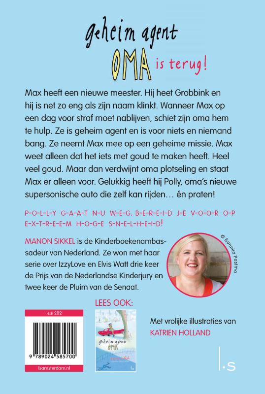 De grote goudroof / Geheim agent oma achterkant