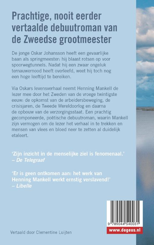 De baanbreker achterkant