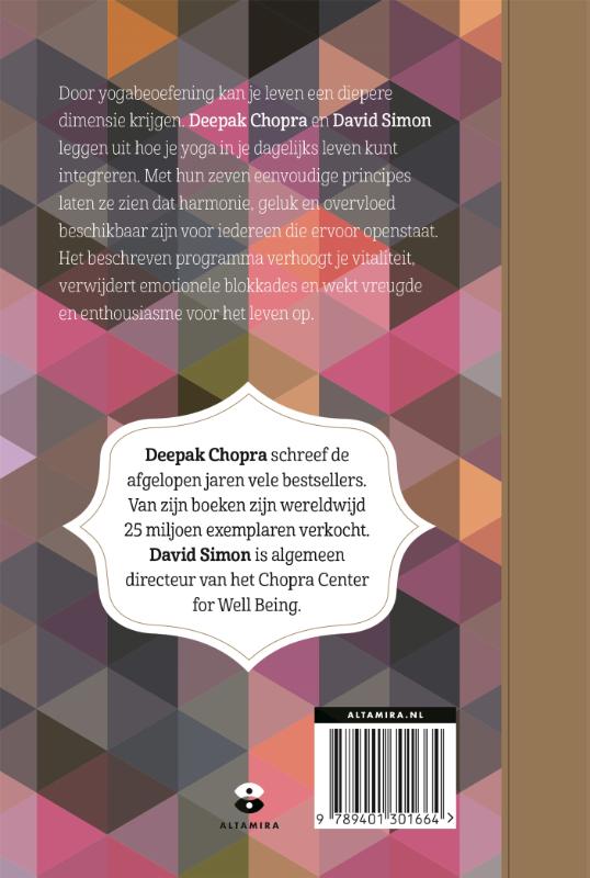 De 7 spirituele wetten van yoga achterkant