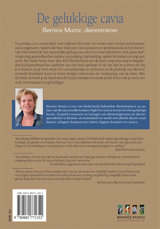 De gelukkige cavia achterkant