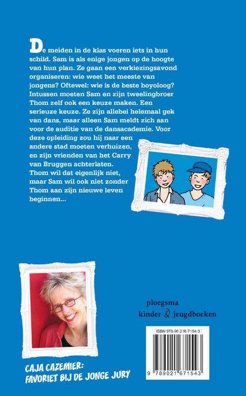 Kies voor mij! / Brugklassers achterkant