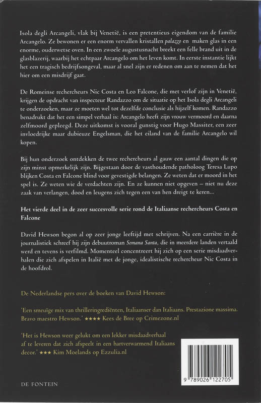 De engelen des doods / Nic Costa / 4 achterkant