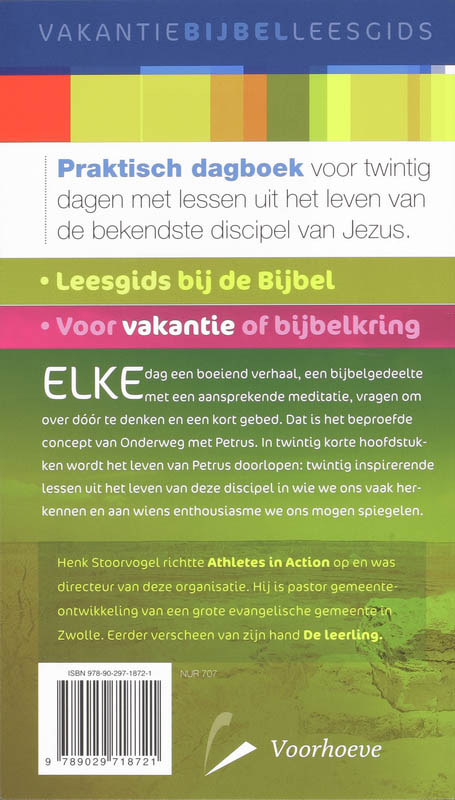 Onderweg met Petrus achterkant