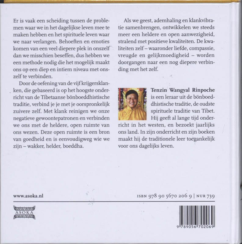 Helende Tibetaanse klanken / Dharma-geschenk achterkant