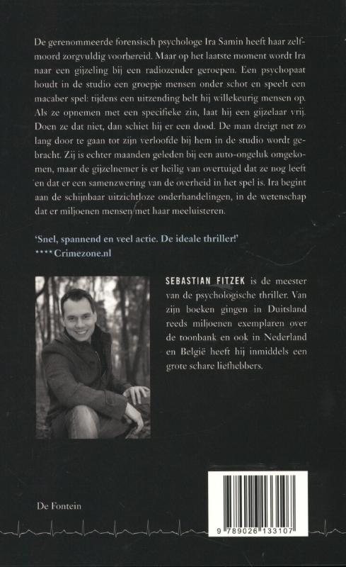 De gijzeling achterkant