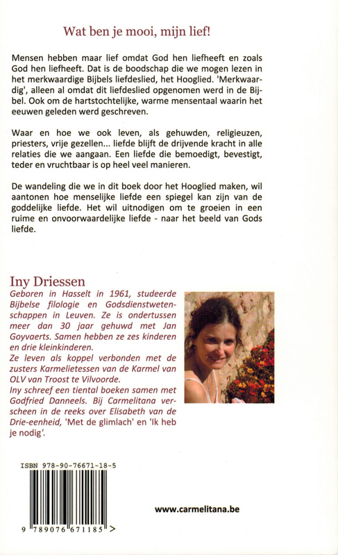 Wat ben je mooi mijn lief! achterkant