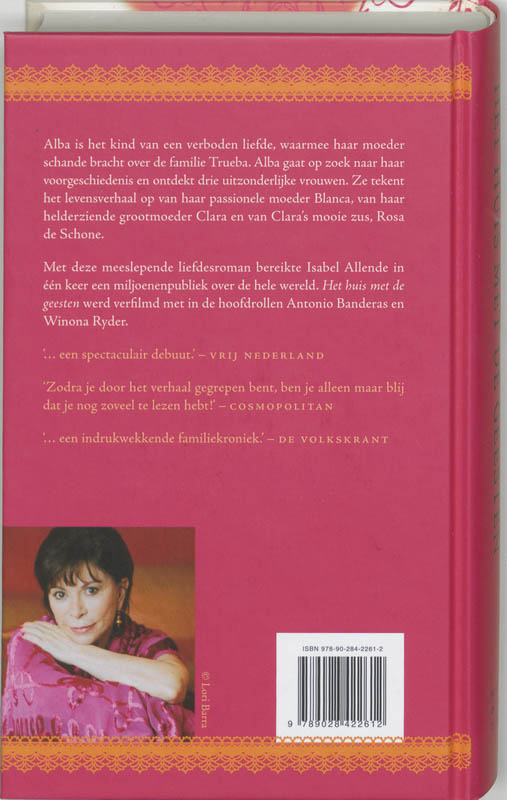 Het huis met de geesten achterkant