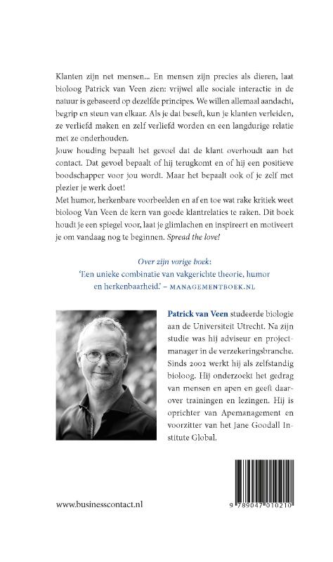 Verliefd op je klant achterkant