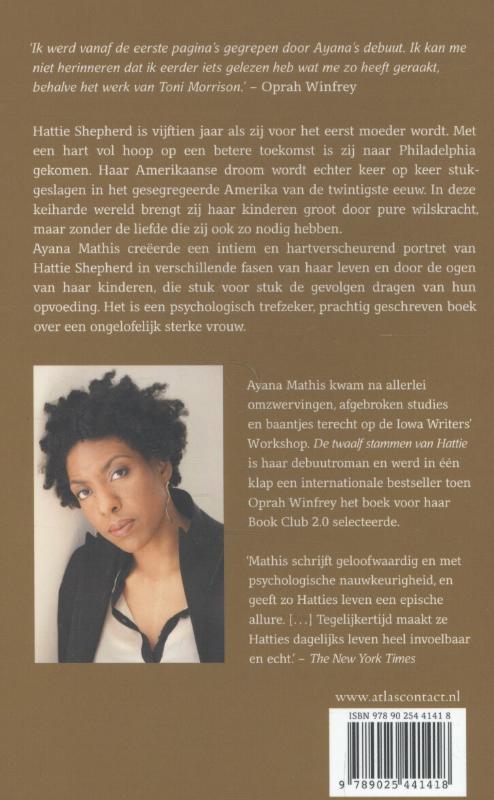 De twaalf stammen van Hattie achterkant