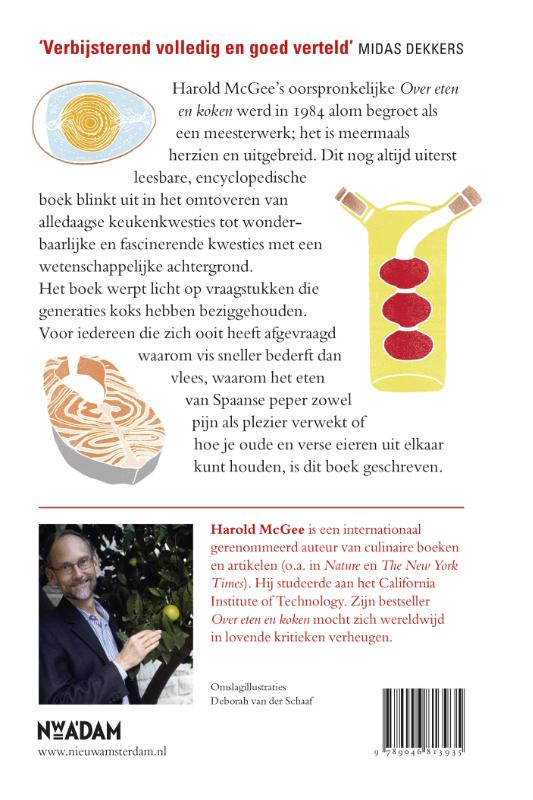 Over eten en koken achterkant