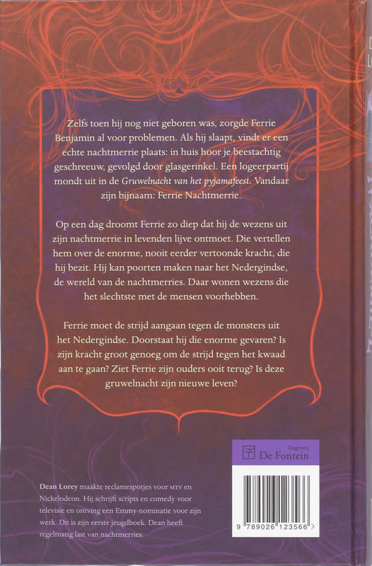 De Nachtmerrie Academie achterkant