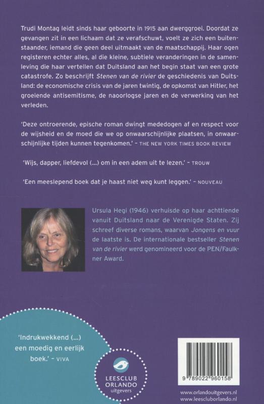 Stenen van de rivier achterkant