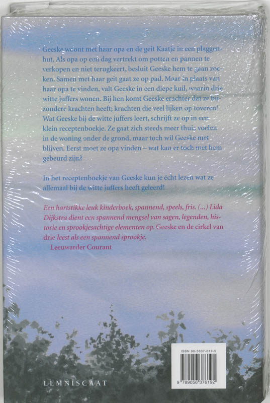 Geeske En De Cirkel Van Drie + Receptenboekje achterkant