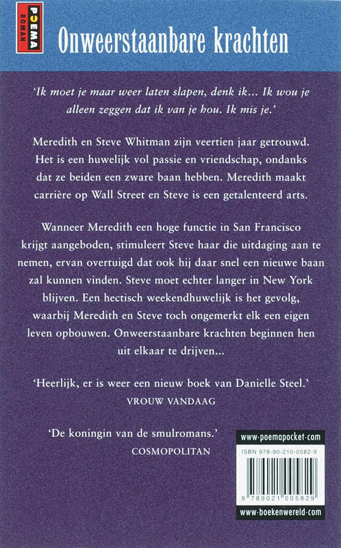 Onweerstaanbare Krachten achterkant