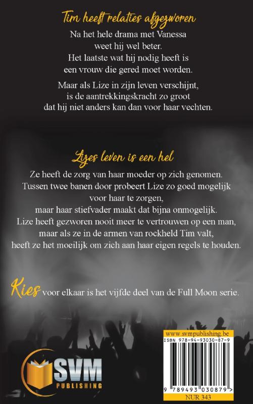 Full Moon 5 -   Kies voor elkaar achterkant