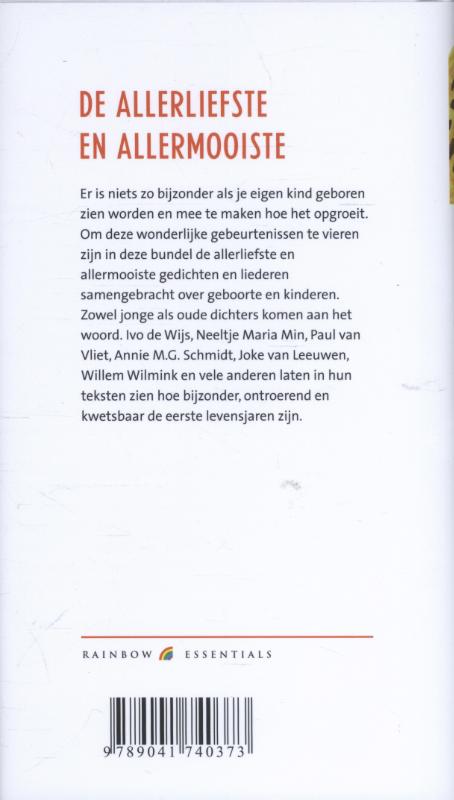 De allerliefste en allermooiste / Rainbow essentials / 38 achterkant